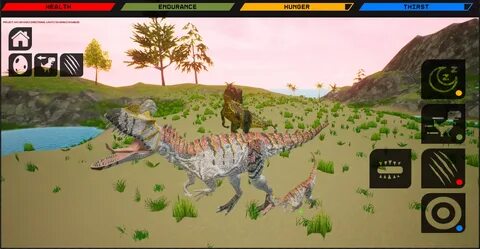 Ultimate Dinosaur Simulator Android Gameplay #7 T-rex Sim