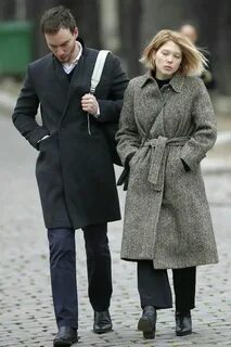 Lea seydoux & andre meyer in paris 2015