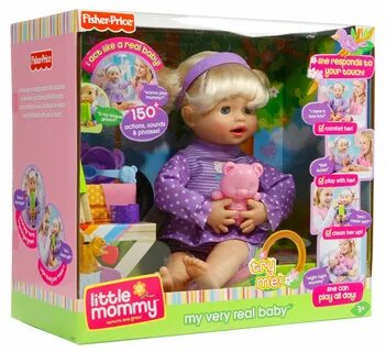 Buy Mattel Little Mommy My Very Real Baby Doll Online at Low