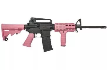 Обзор Tapco Intrafuse AR-15 Stock Set Pink 16816