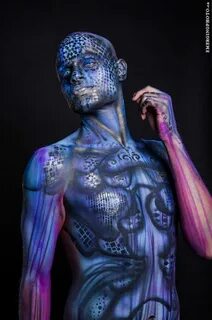 Aaron Knox - Airbrush Body Artist -Toronto Body painting men