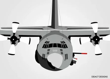 C-130 Silhouette : C-130 Silhouette dxf File Free Download -