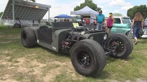 Military Themed Jeep Rat Rod 2015 Redneck Rumble Spring Edit