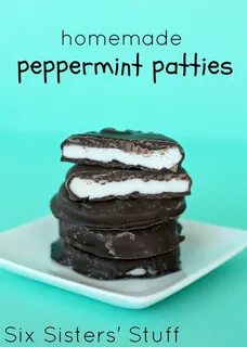 Homemade Peppermint Patties Рецепт Gift ideas Pinterest