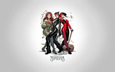 Gotham City Sirens HD Wallpaper