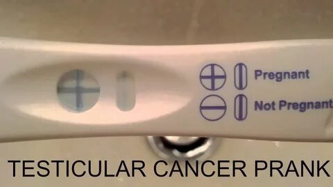 TESTICULAR CANCER PRANK - YouTube