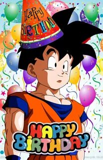 Goku para cumpleaños