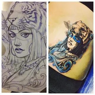 Tattoo warrior princess #tattoo Princess tattoo, Tattoos, Do