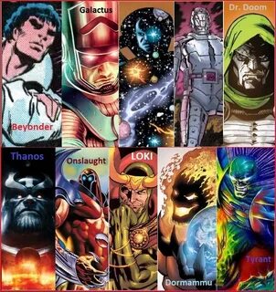 MARVEL Super Villains vs DC Super Villains - Battles - Comic