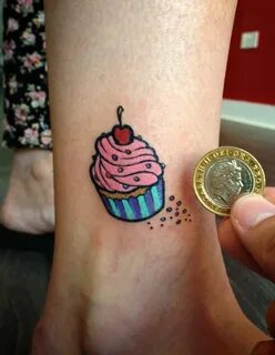 Little cupcake tattoo Cupcake tattoos, Pinterest tattoo idea