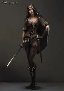 Ahh, the beautiful female elf, the rogue class is pretty han