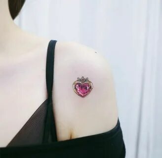 Sailor Moon gem tattoo. Gem tattoo, Jewel tattoo, Diamond ta