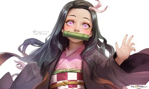 Nezuko Kamado Wallpaper #20 HD-muurpapier aflaai