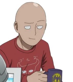 Smug Saitama Smug Anime Face One punch man anime, One punch 