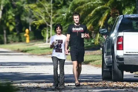 Camila Cabello and Shawn Mendes - Our for a morning walk in 