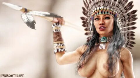 6118382 native american girl topless.