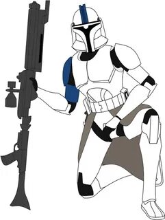 Clone Trooper Knight By Fbombheart - Clone Trooper Salute Tr