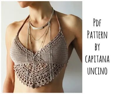 PDF-file for Crochet PATTERN Numa Crochet Top Sizes XS-L Ets