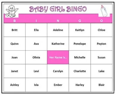 Gender Reveal Party Game Gender Reveal Baby Shower Bingo Bab