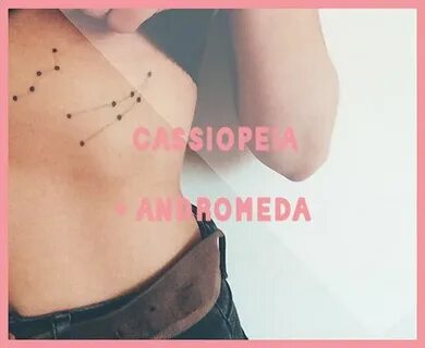 cassiopeia andromeda constellation tattoo Andromeda constell
