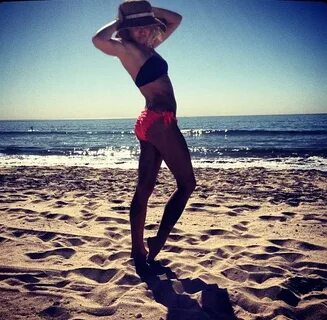 Emily Osment - Bikini Candids on a Beach Instagram pics GotC