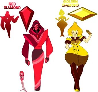 Mystery+Adopts-+Red+and+Golden+Diamond+by+XombieJunky.devian