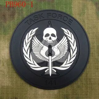 10CM Black Ops TASK FORCE 141 3D PVC patch - buy at the pric