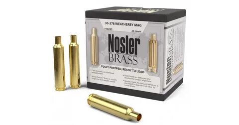 NOSLER BULLETS NOS 10235 CUSTOM BRASS 30-378 WTHBY 25 - 0540