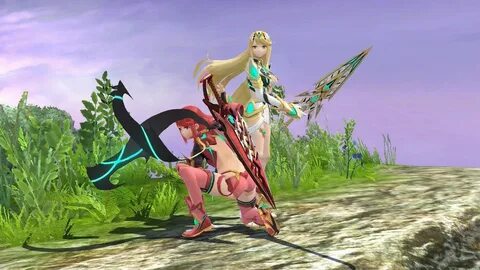 OH MY GOD!! PYRA AND MYTHRA CONFIRMED FOR SMASH ULTIMATE!! S