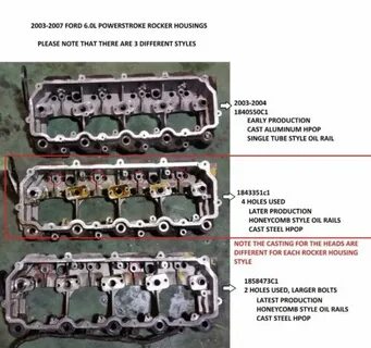 Car & Truck Rocker Arms & Parts 04-05 FORD POWERSTROKE 6.0L 