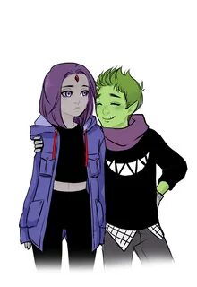 Pin en Beast Boy and Raven