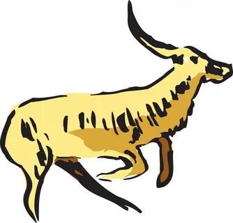 Antelope - Clip - Art - Animals Clipart - (1280x1226) Png Cl