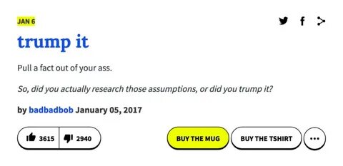 Trump may have the best words, but these Urban Dictionary su