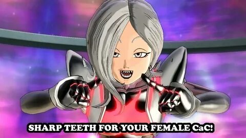 SHARP TEETH FOR YOUR FEMALE CaC! WAIFU MATERIAL! REZUUB SMIL