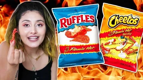 Flamin' Hot Lovers Try Every Flamin' Hot Snack - YouTube
