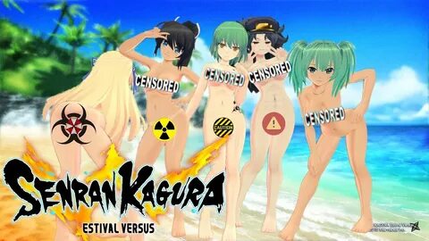 Senran Kagura: Estival versus Nude Mod Story Mode Walkthroug