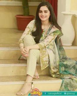 Aiman Khan's Feet wikiFeet Pakistani dresses casual, Pakista