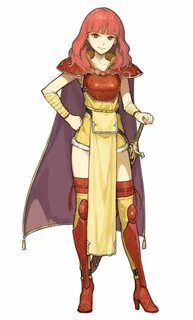 Warrior Priestess Celica Art from Fire Emblem Heroes #art #a