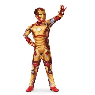 Iron Man 3 Mark 42 Muscle Light Up Kids Costume 4-6 Shop Onl