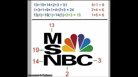 MSNBC logo - 666 - Message - YouTube