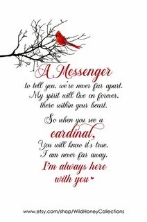 I Am Always With You Cardinal Sign Printable Decor Cardinal 