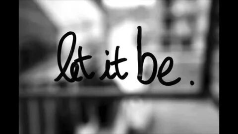 The Key To Happiness Is "Let It Be" by John & Jami ✨ ✨ ✨ Sel