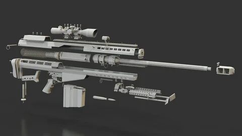 ArtStation - Barrett M107