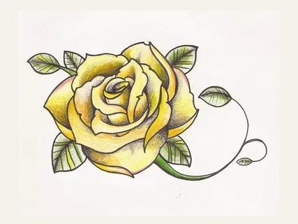 Yellow Rose Tattoo Designs Guide at tattoo - beta.medstartr.