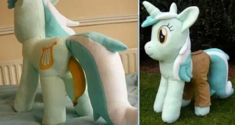 Плюшевые игрушки взрослых фанатов "My Little Pony": dymontig