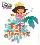 I love this mermaid little girl dora the explorer in dora sa
