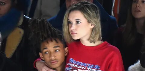 Sarah Snyder Sits on Boyfriend Jaden Smith’s Lap for NYFW Sh