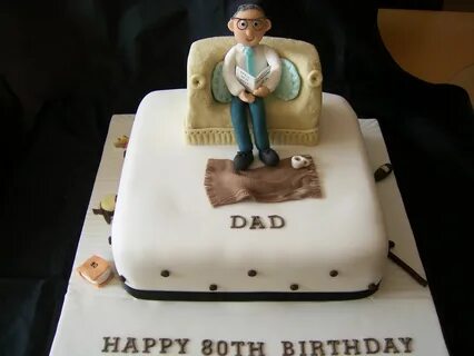 80th Birthday Cake Dad birthday cakes, Dad cake, 80 birthday