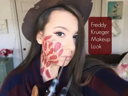 Freddy Krueger Nightmare on Elm Street Makeup Look ♡ - YouTu