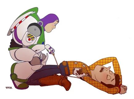 Buzz/Woody fanart - Buzz/Woody fanart - Good god, it's Toy S